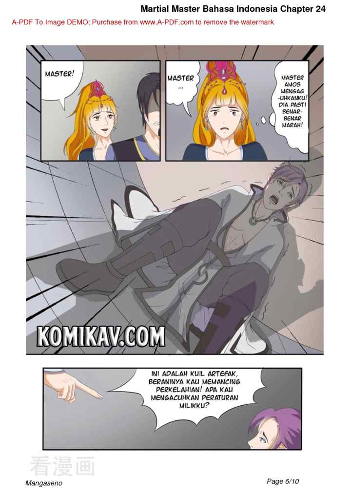 Martial Master chapter 24 halaman 6
