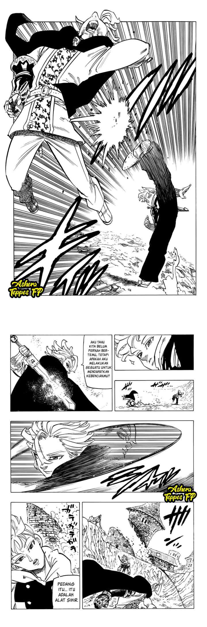 Mokushiroku no Yonkishi chapter 79 halaman 7