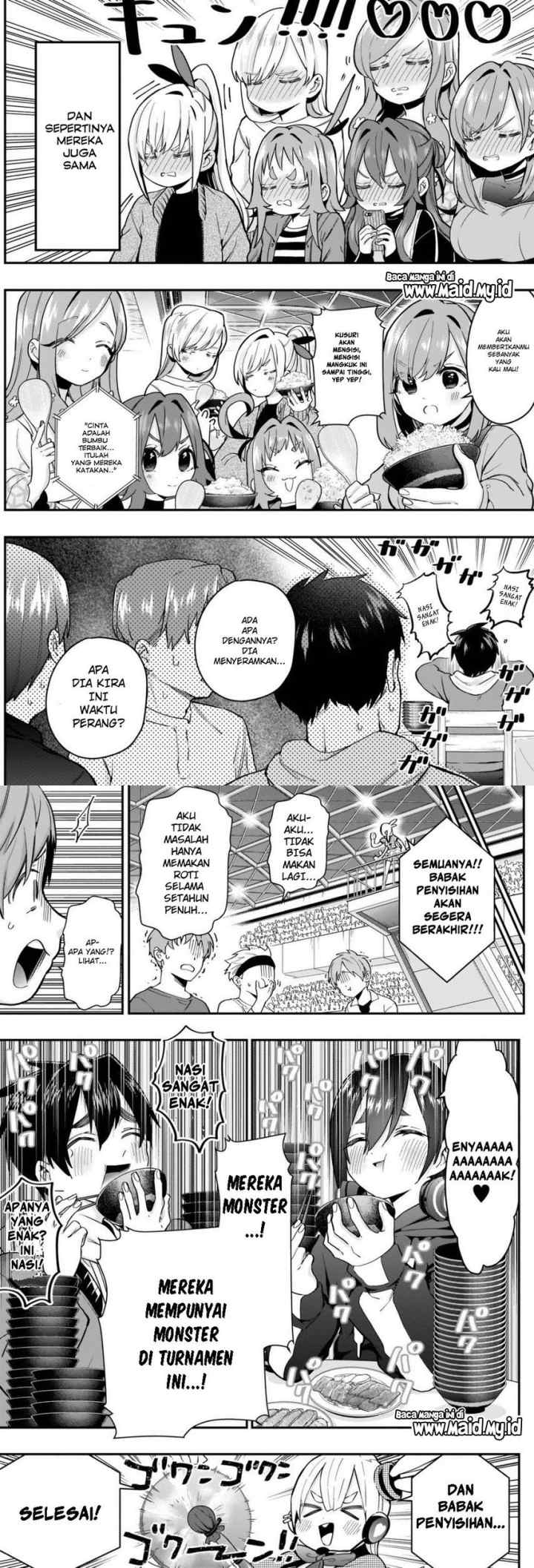 Kimi no Koto ga Dai Dai Dai Dai Daisuki na 100-ri no Kanojo chapter 25 halaman 10