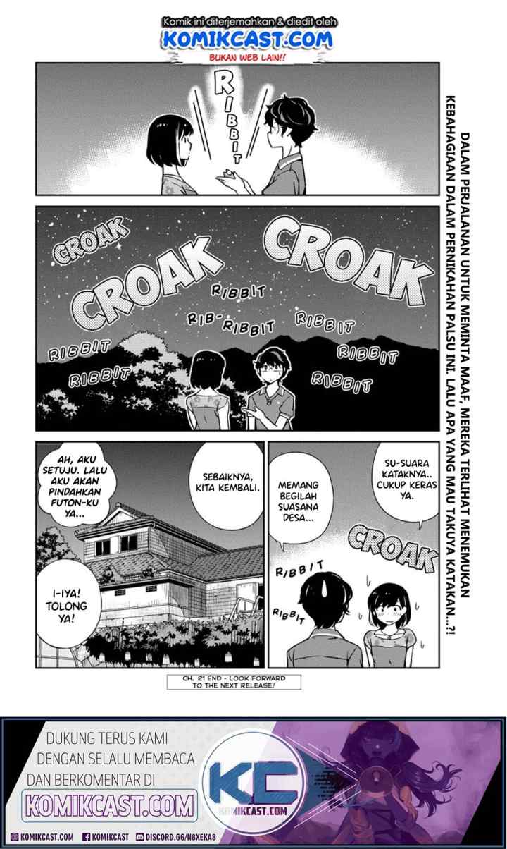 Kekkon Surutte, Hontou desu ka? chapter 21 halaman 19