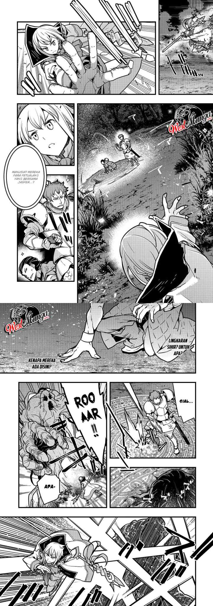 Kyoukai Meikyuu to Ikai no Majutsushi chapter 18 halaman 8