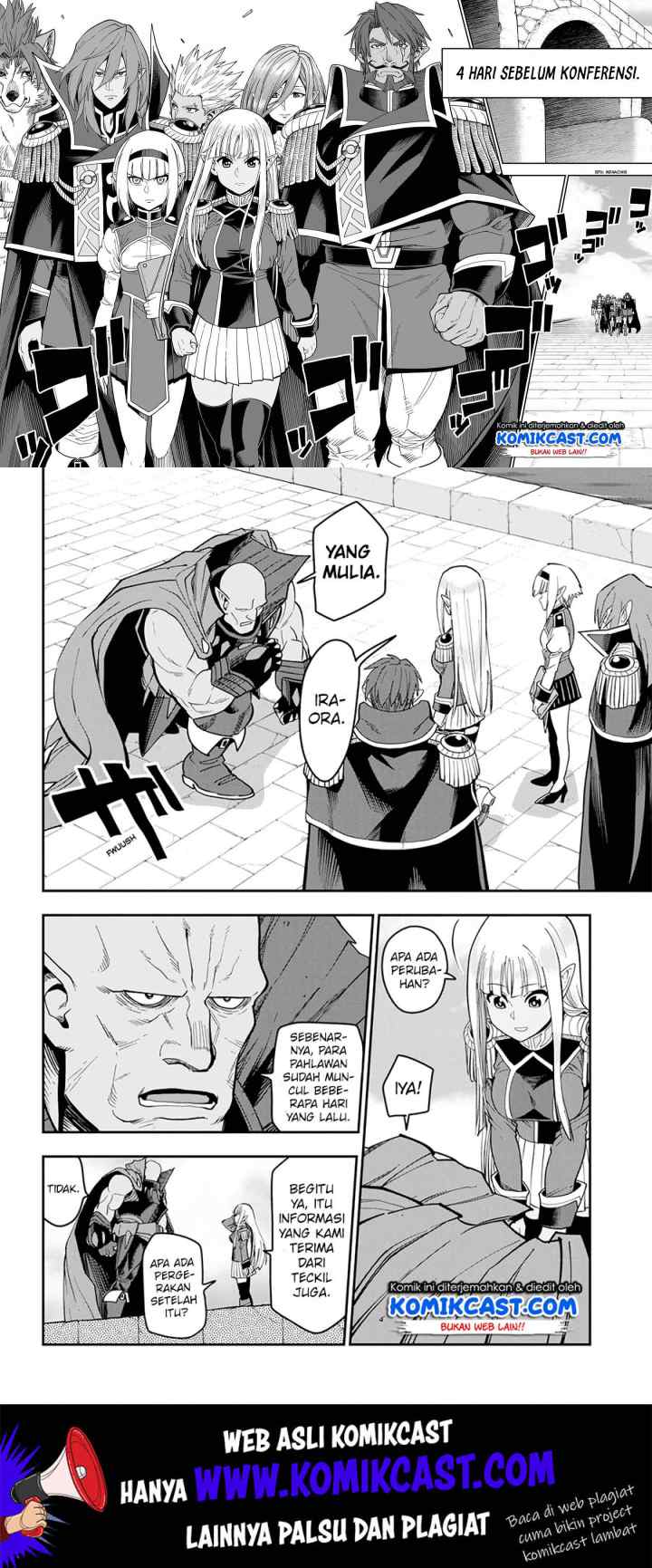 Konjiki no Moji Tsukai: Yuusha Yonin ni Makikomareta Unique Cheat chapter 58 halaman 8