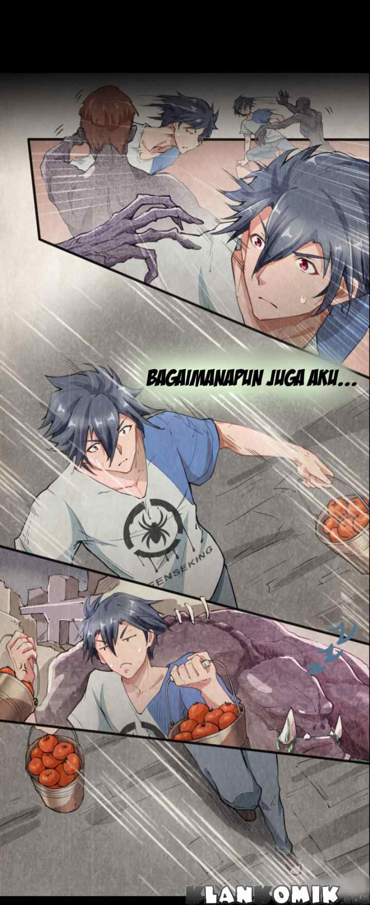 Doomsday Girlfriend: My Backyard Leads to Doomsday chapter 0 halaman 4