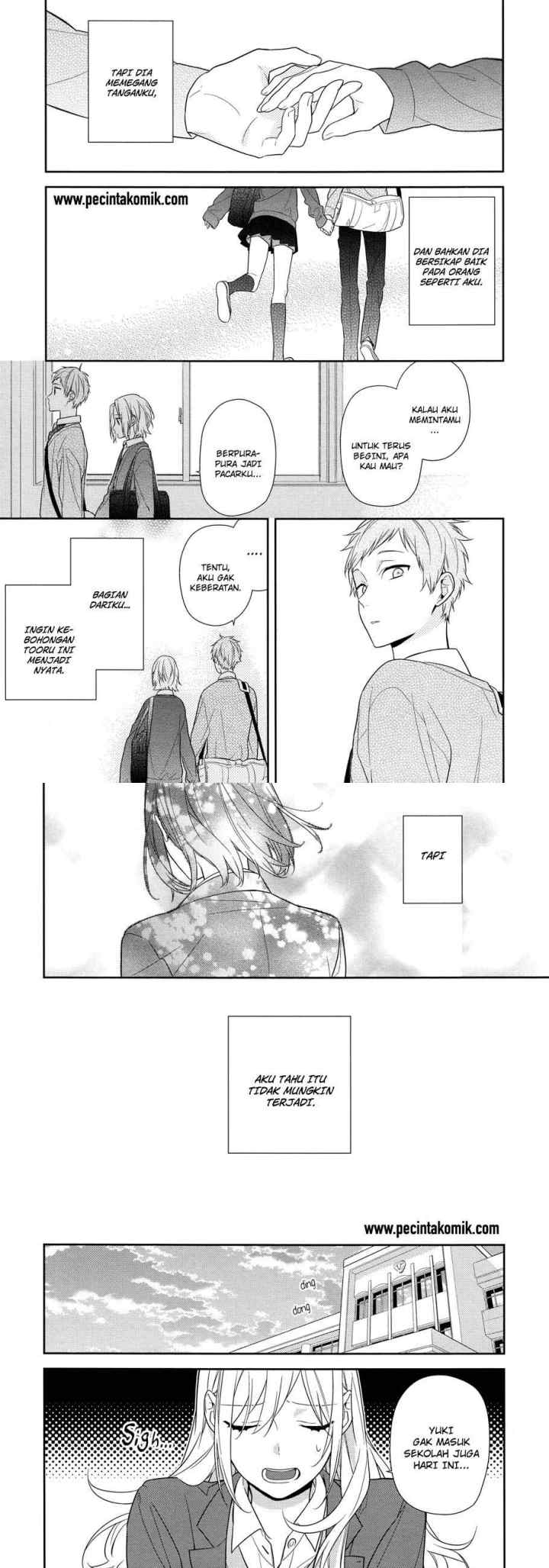 Horimiya chapter 58 halaman 9