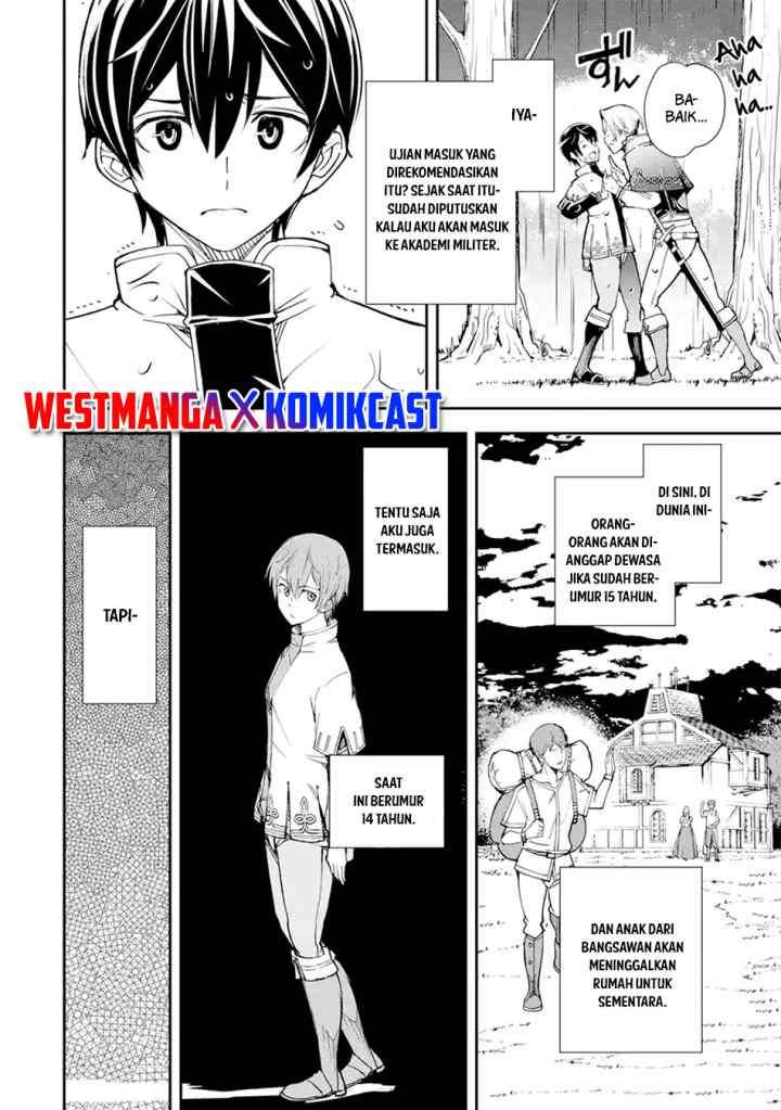 Rakudai Kenja Gakuin no Musou ~ Nidome no Tensei, S Rank Cheat Majutsushi Boukenroku chapter 3.1 halaman 7