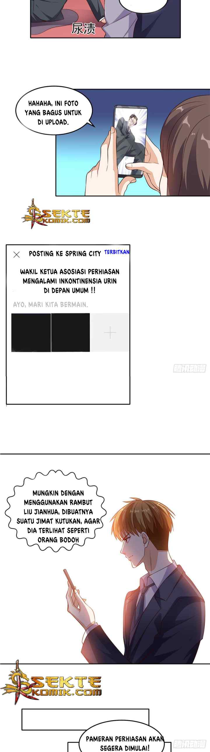 Super WECHAT chapter 27 halaman 10