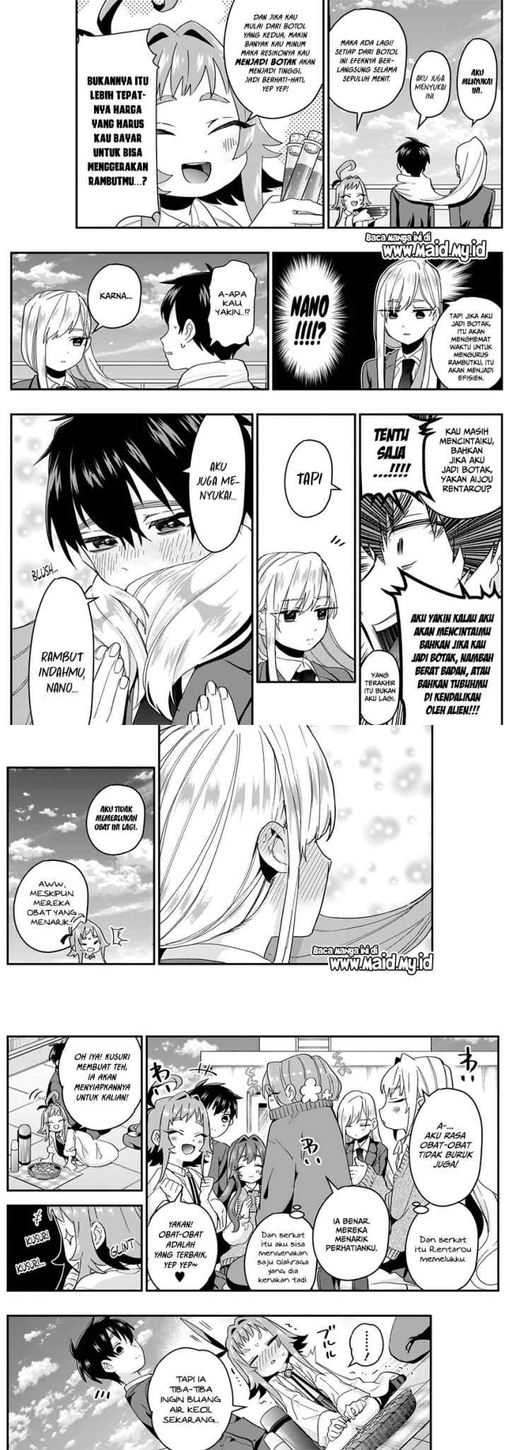 Kimi no Koto ga Dai Dai Dai Dai Daisuki na 100-ri no Kanojo chapter 11 halaman 7