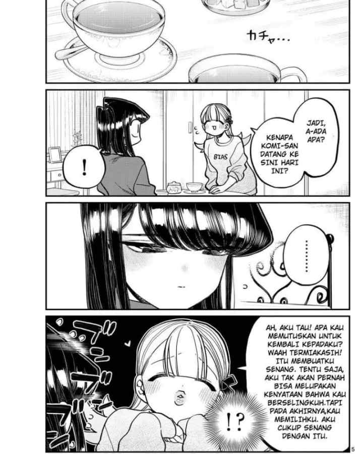 Komi-san wa Komyushou Desu chapter 312 halaman 5