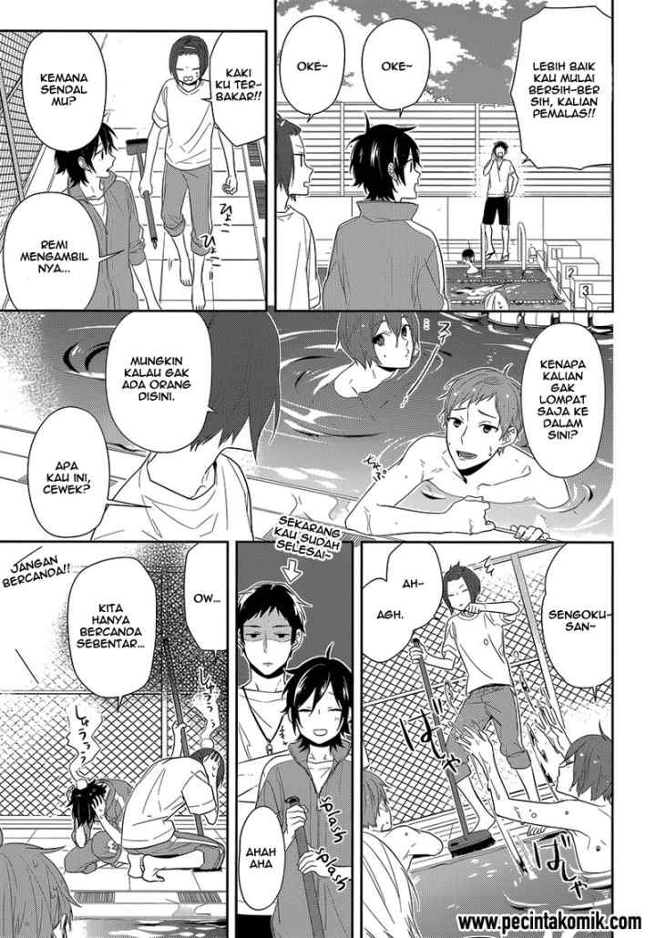 Horimiya chapter 40 halaman 14