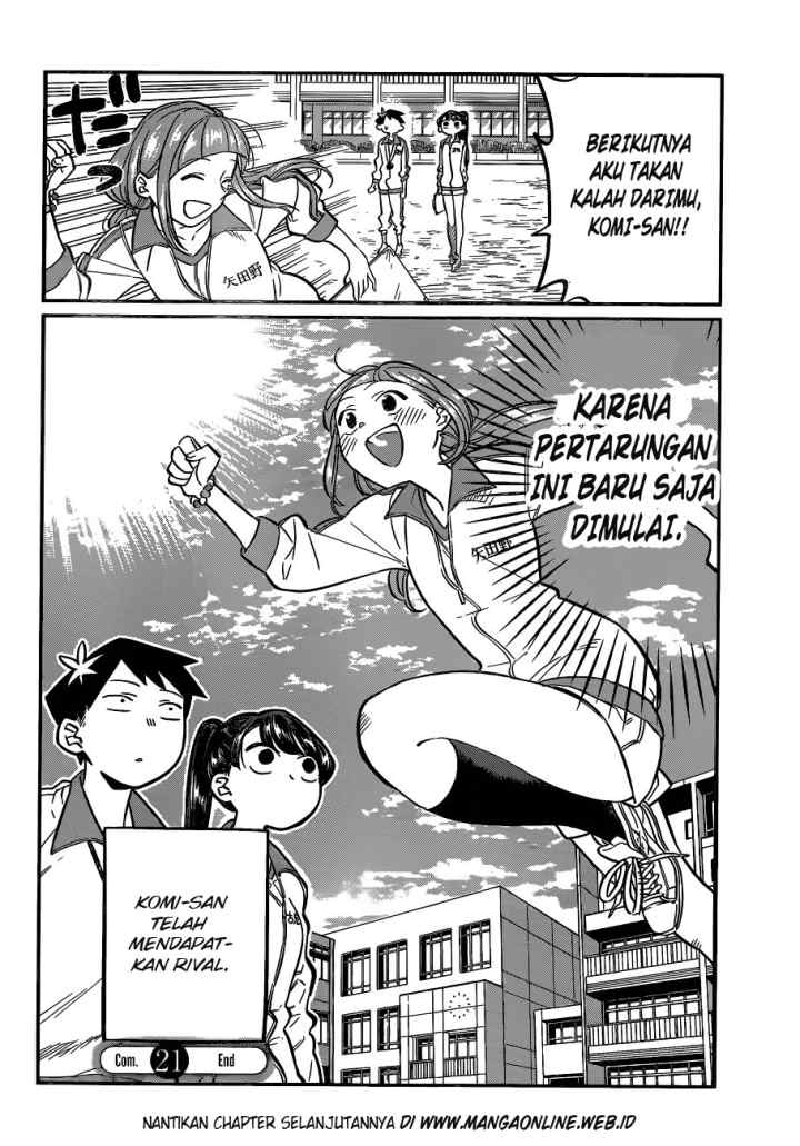 Komi-san wa Komyushou Desu chapter 21 halaman 10