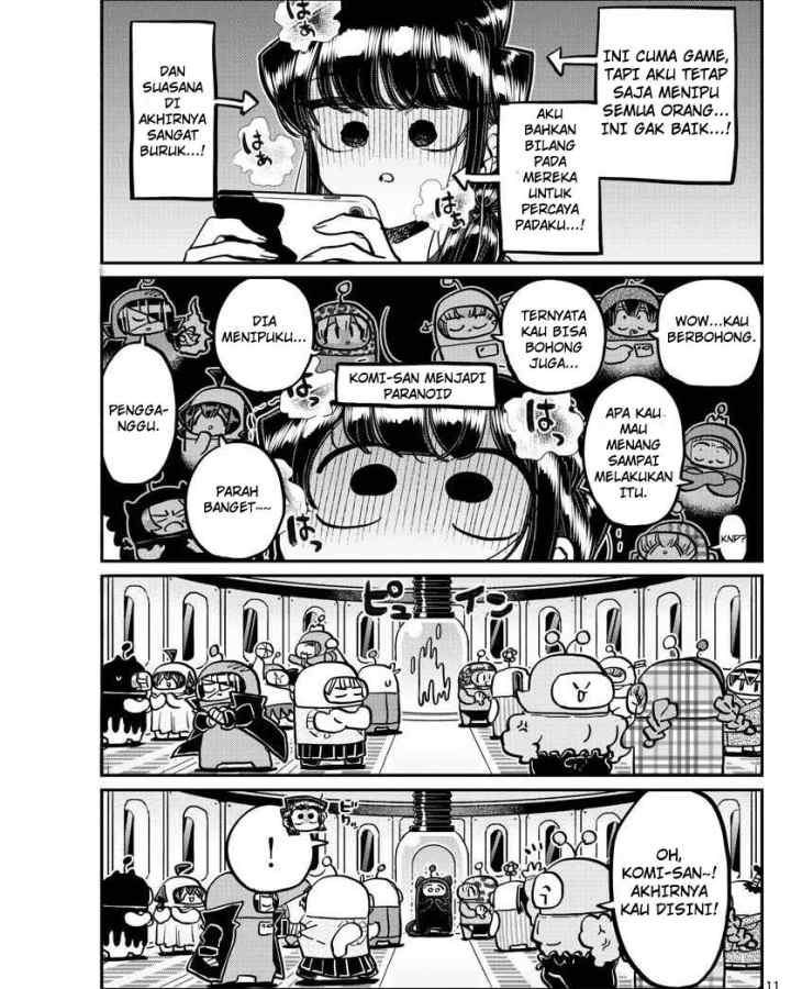 Komi-san wa Komyushou Desu chapter 358 halaman 11