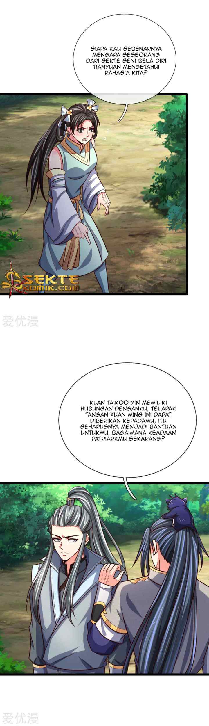 Shenwu Tianzun chapter 100 halaman 8