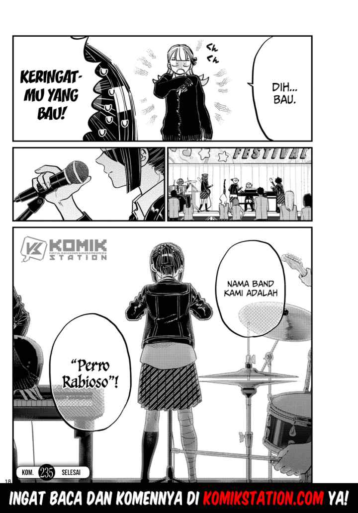 Komi-san wa Komyushou Desu chapter 235 halaman 19