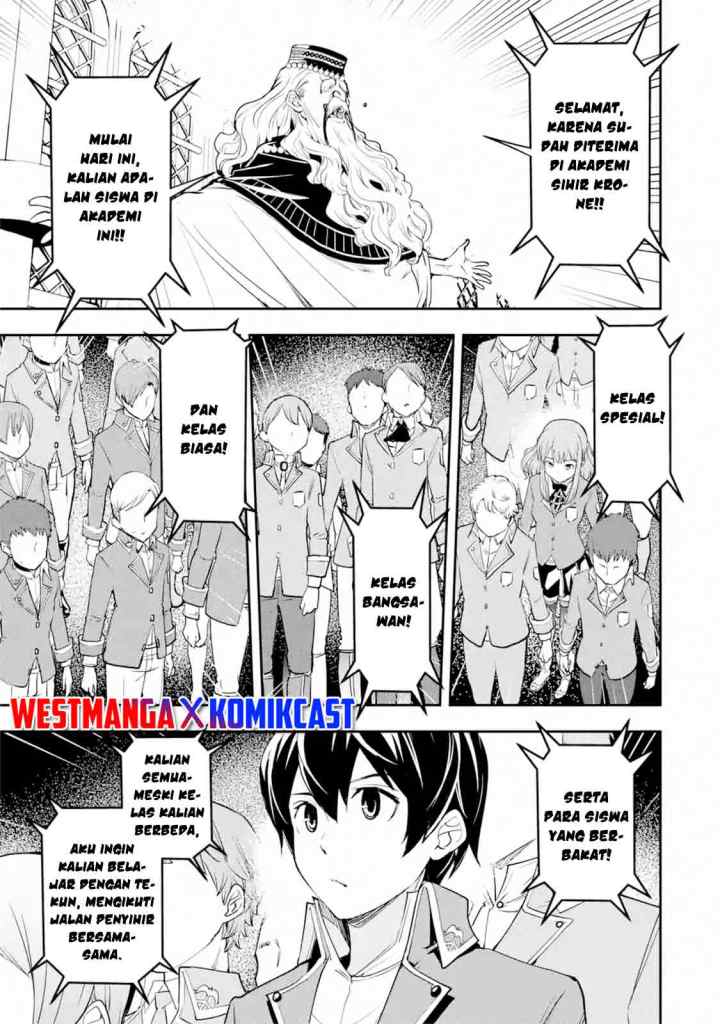 Rakudai Kenja Gakuin no Musou ~ Nidome no Tensei, S Rank Cheat Majutsushi Boukenroku chapter 8.1 halaman 8
