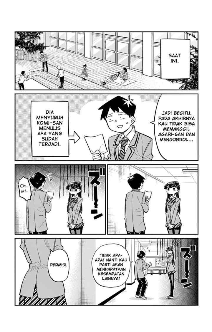 Komi-san wa Komyushou Desu chapter 14 halaman 16