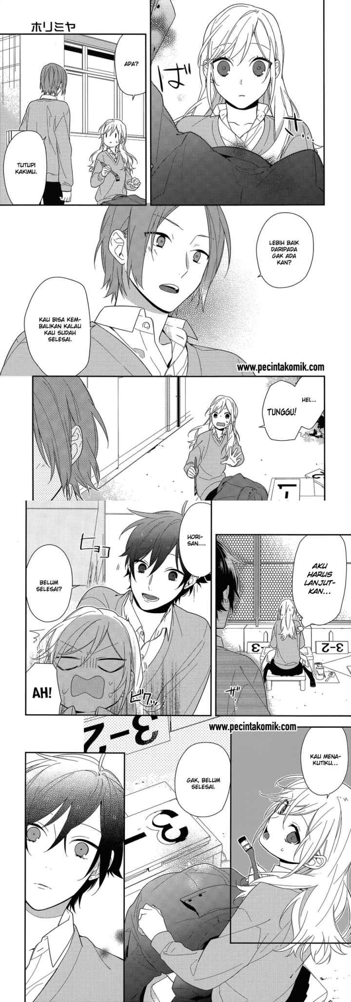 Horimiya chapter 49 halaman 9