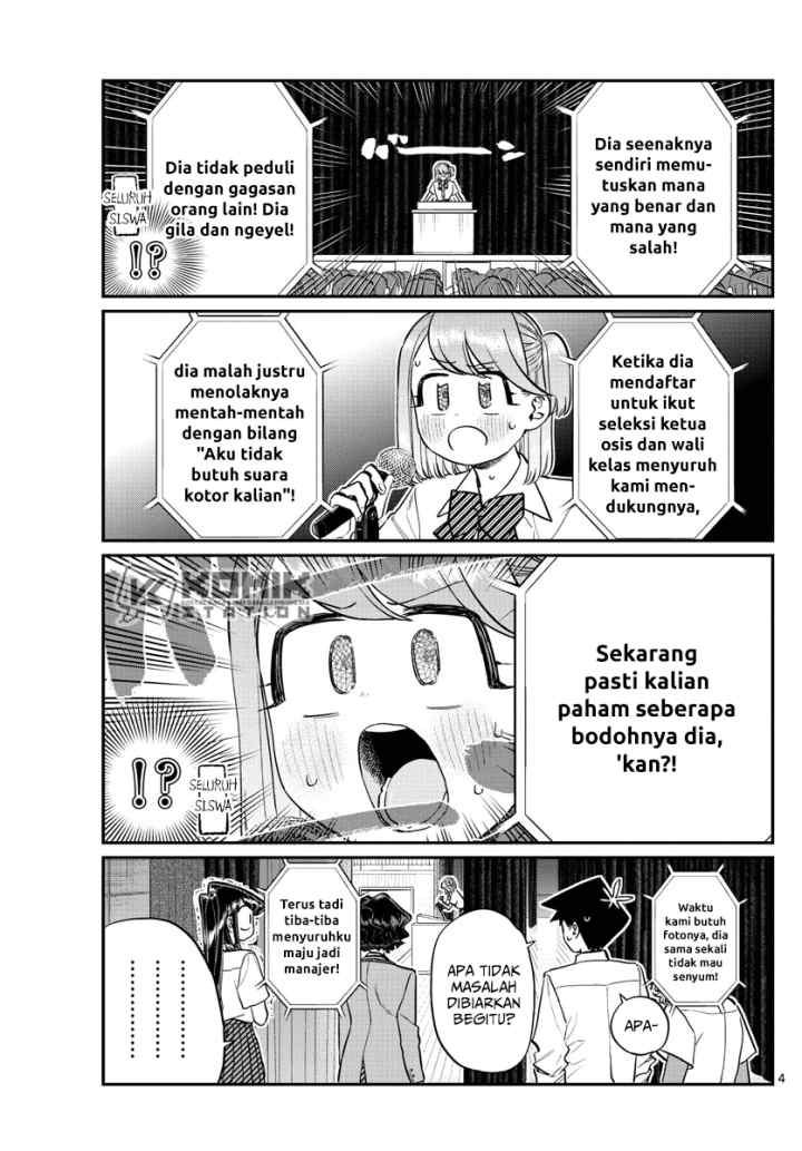 Komi-san wa Komyushou Desu chapter 203 halaman 5