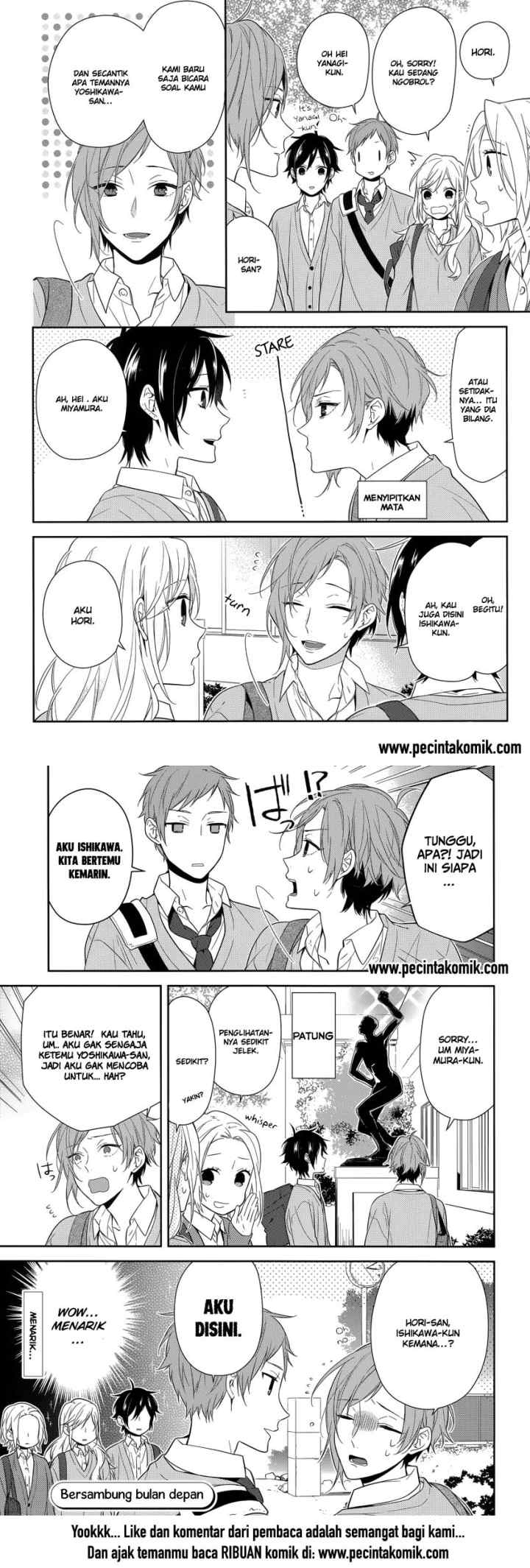 Horimiya chapter 44 halaman 13