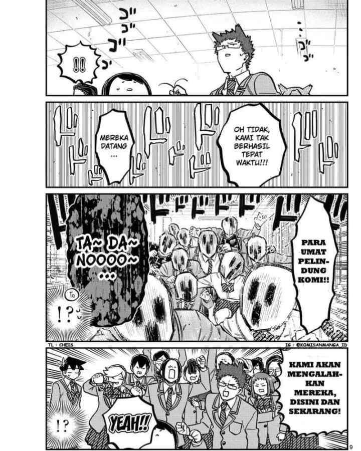Komi-san wa Komyushou Desu chapter 306 halaman 9