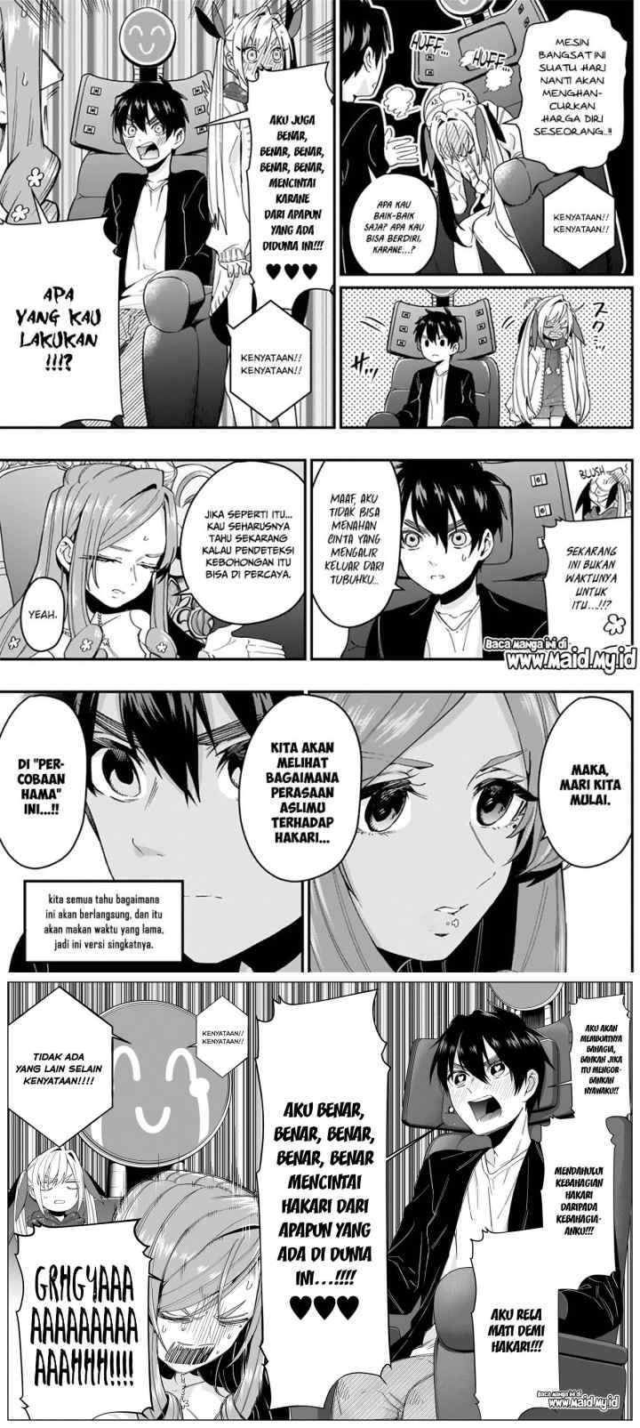 Kimi no Koto ga Dai Dai Dai Dai Daisuki na 100-ri no Kanojo chapter 18 halaman 7