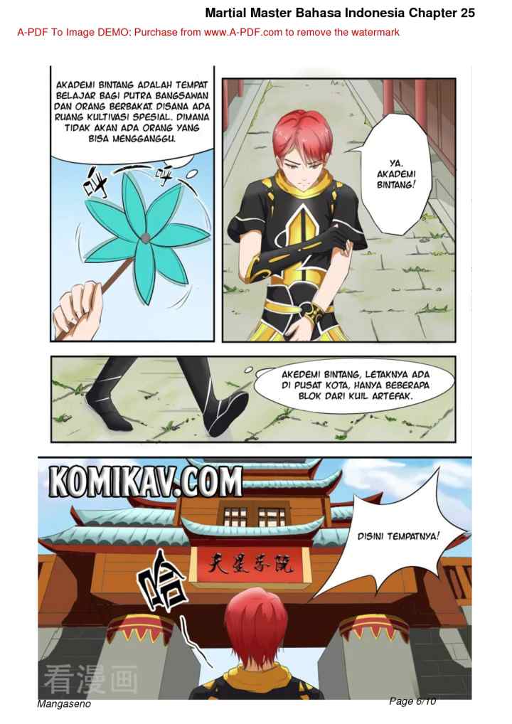 Martial Master chapter 25 halaman 6