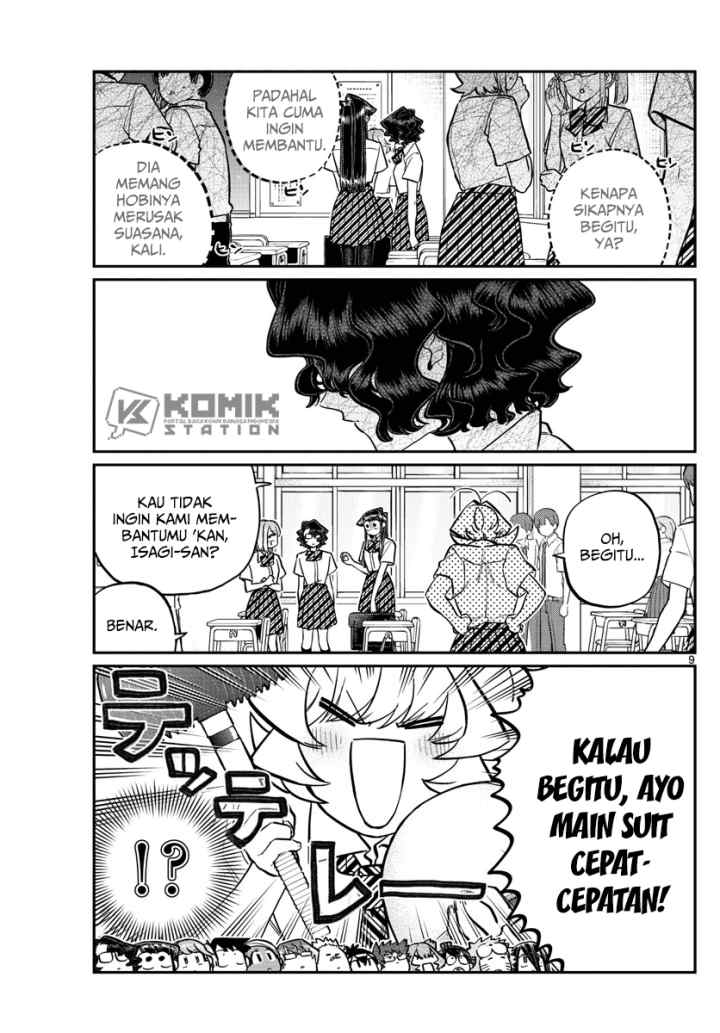 Komi-san wa Komyushou Desu chapter 199 halaman 10