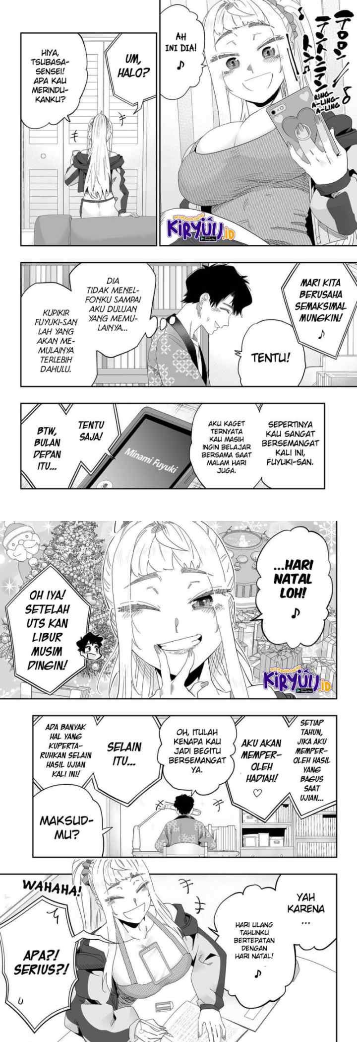 Dosanko Gyaru Is Mega Cutei chapter 93 halaman 8