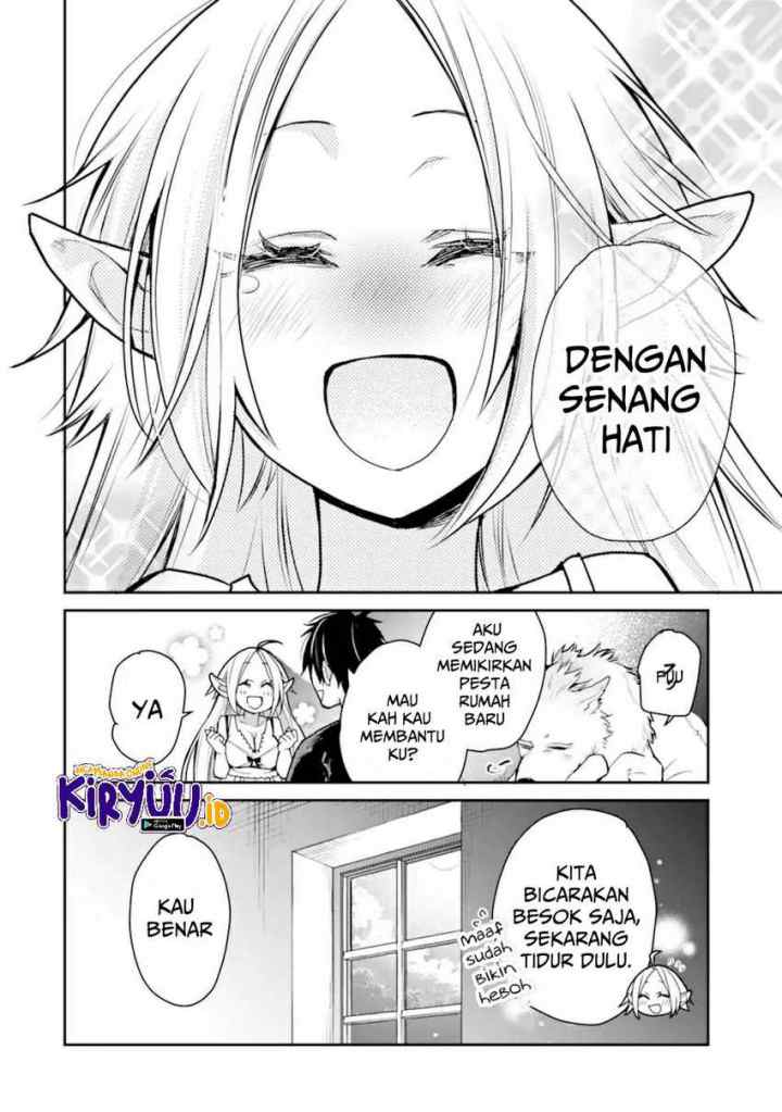 Saikyou no Madoshi. Hisa ni Ya wo Ukete Shimatta no de Inaka no Eihei ni Naru chapter 27.3 halaman 17