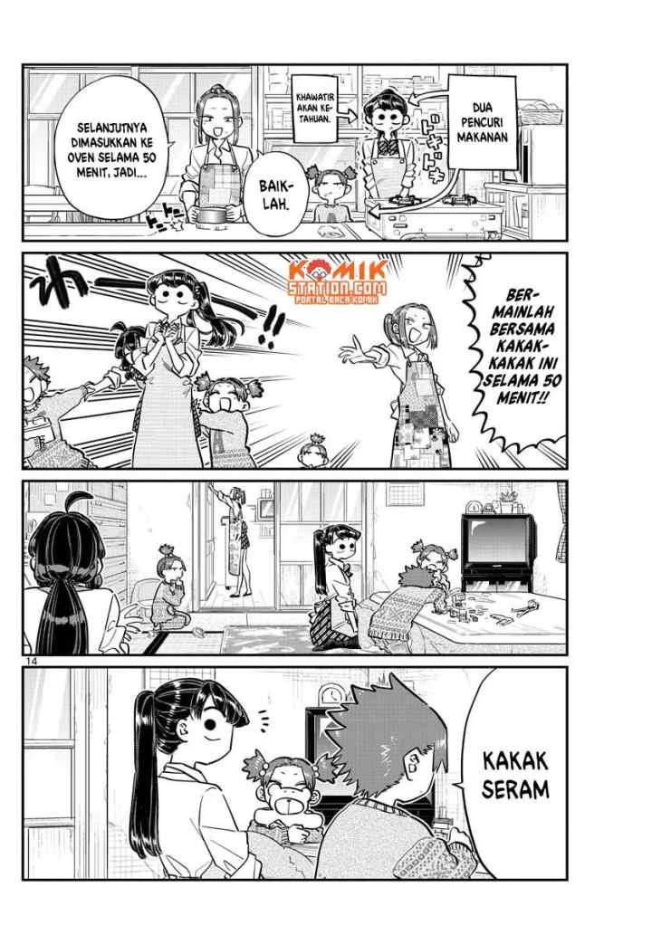 Komi-san wa Komyushou Desu chapter 116 halaman 16