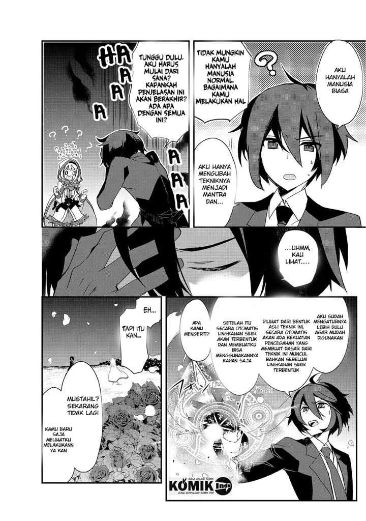 Isekai Mahou wa Okureteru! chapter 4.1 halaman 8
