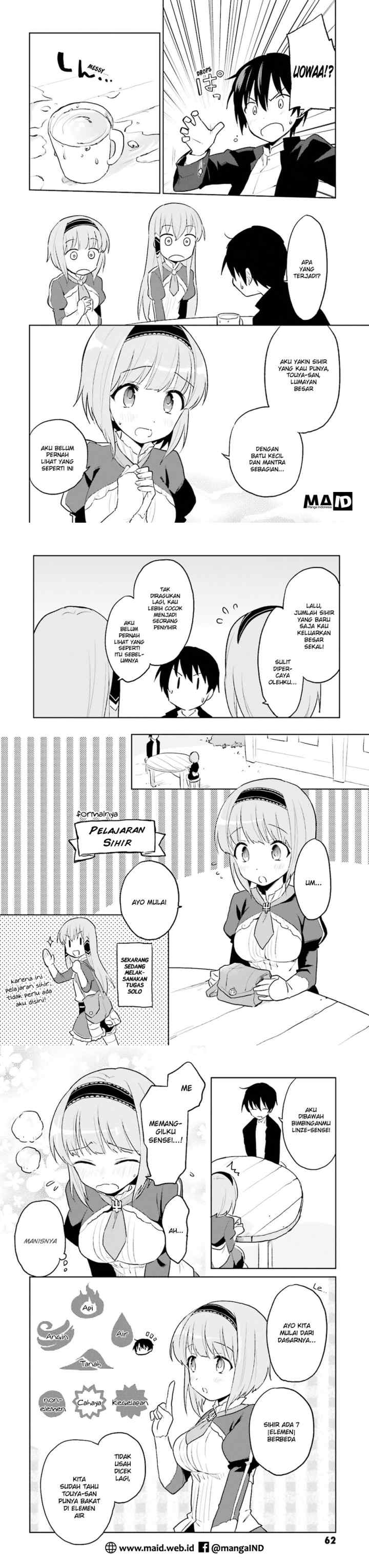 Isekai wa Smartphone to Tomo ni chapter 2 halaman 8