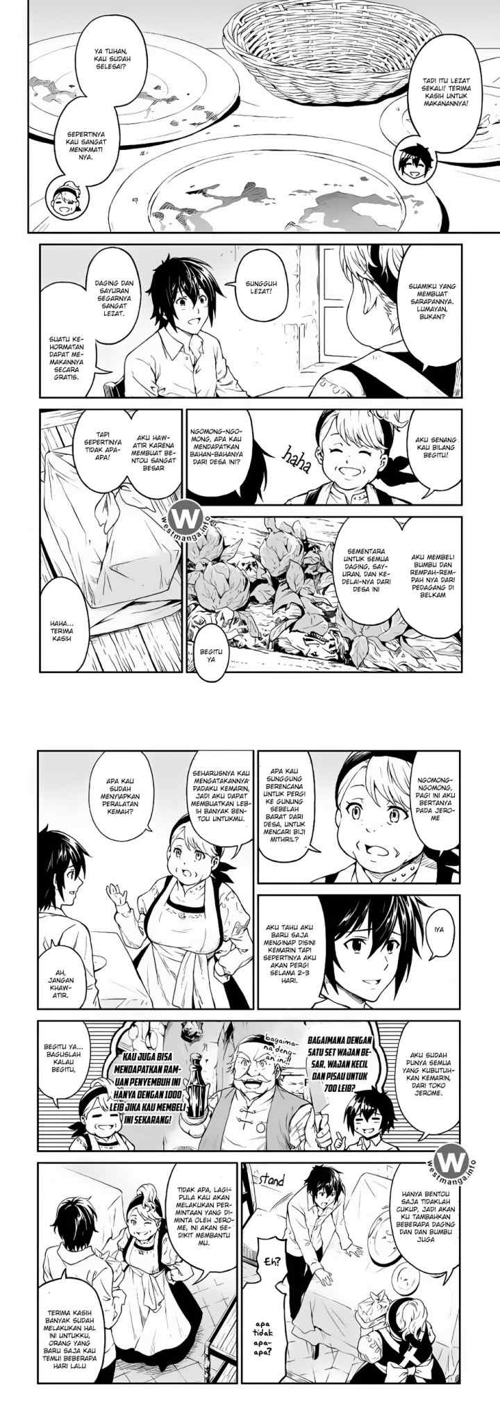 Souzai Saishuka no Isekai Ryokouki chapter 5 halaman 4