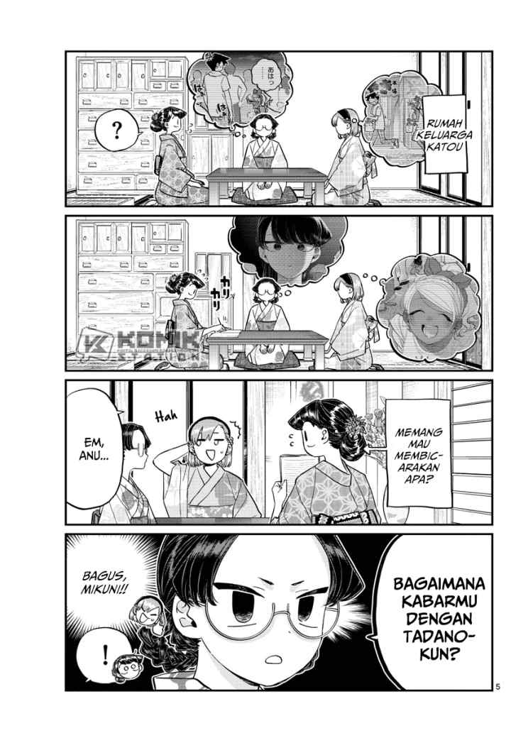Komi-san wa Komyushou Desu chapter 195 halaman 6