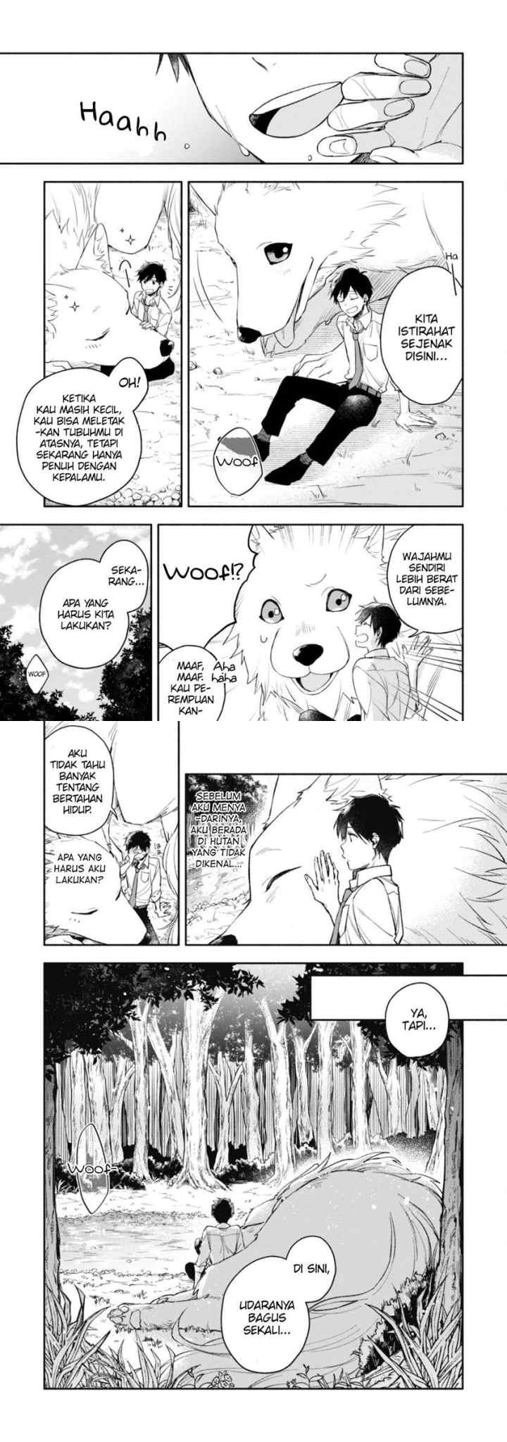 Isekai Tensei Shitara Aiken ga Saikyou ni Narimashita: Silver Fenrir to Ore ga Isekai Kurashi wo Hajimetara chapter 1 halaman 9