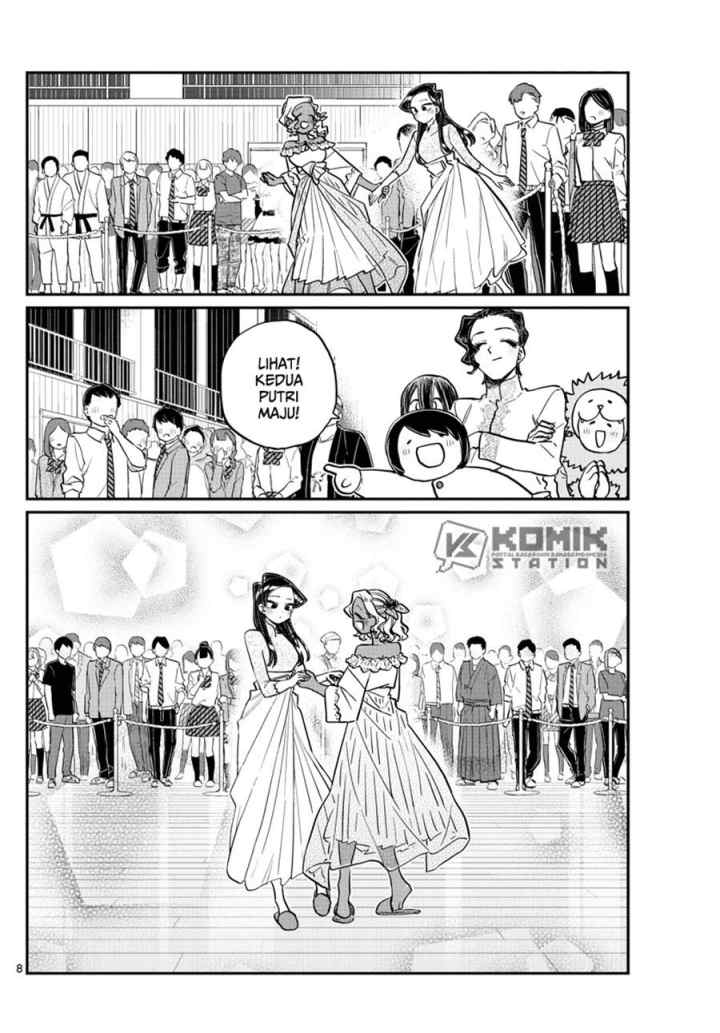 Komi-san wa Komyushou Desu chapter 234 halaman 9
