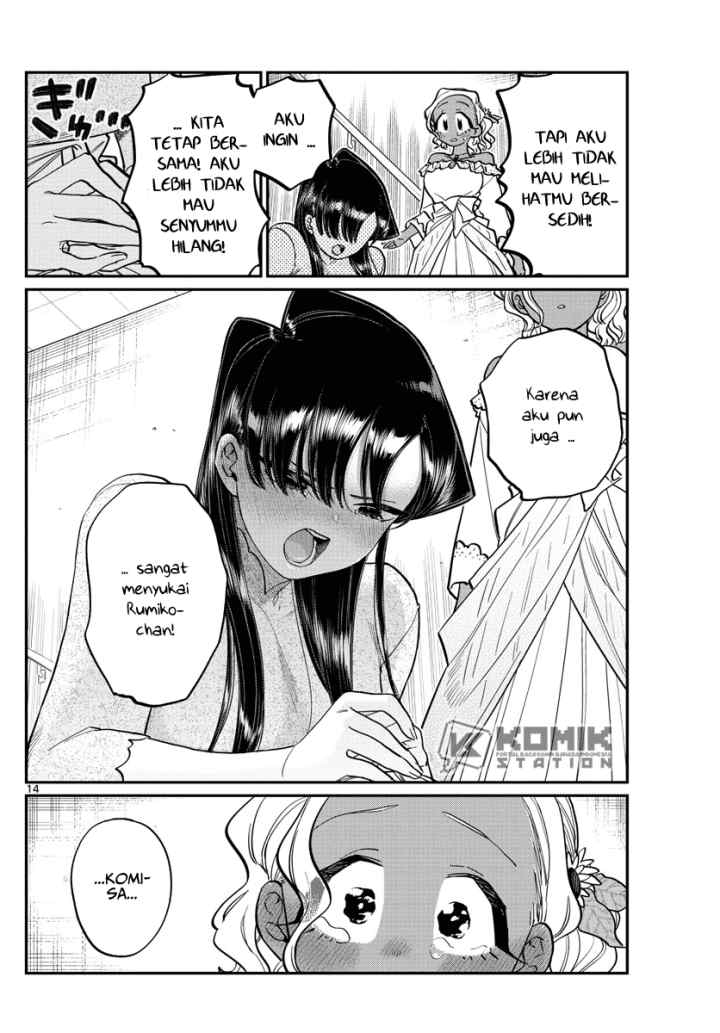 Komi-san wa Komyushou Desu chapter 228 halaman 15