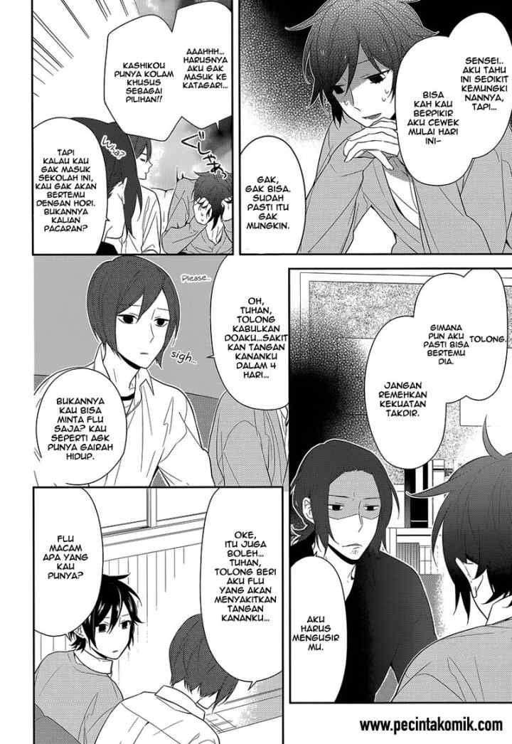 Horimiya chapter 40 halaman 9