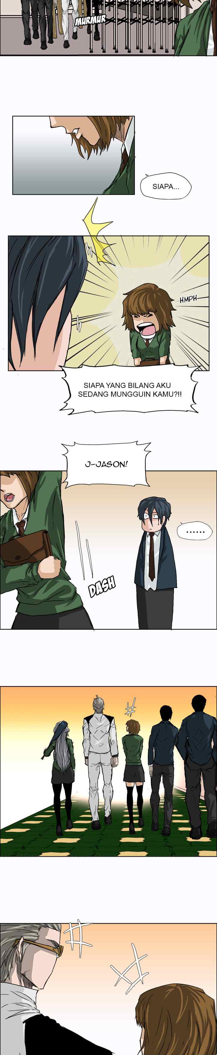 Boss in School chapter 9 halaman 16