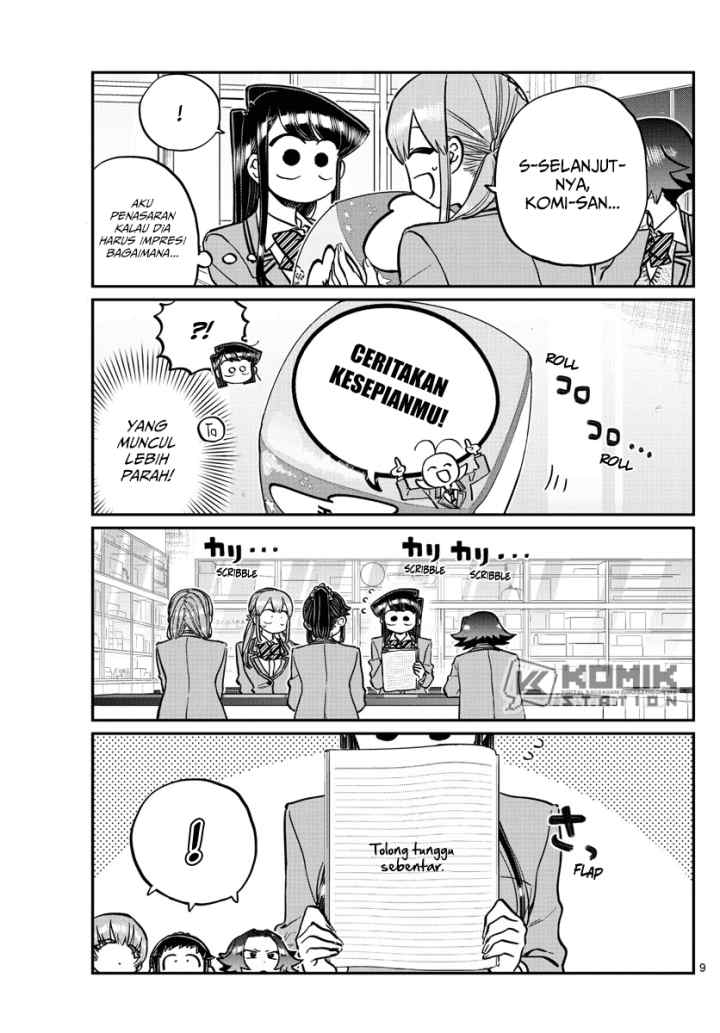 Komi-san wa Komyushou Desu chapter 252 halaman 10
