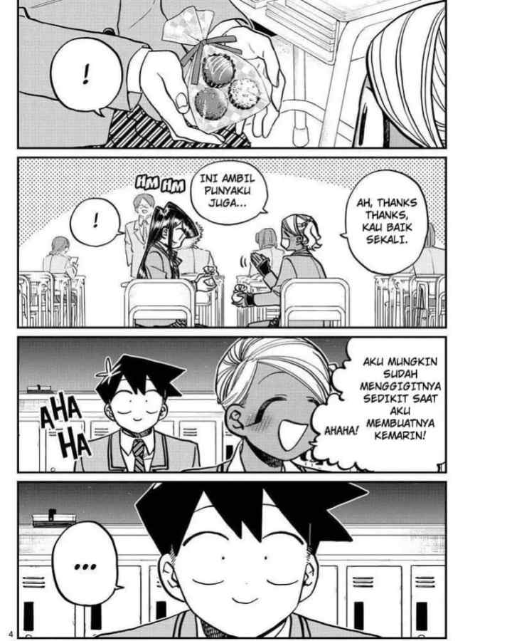 Komi-san wa Komyushou Desu chapter 299 halaman 4