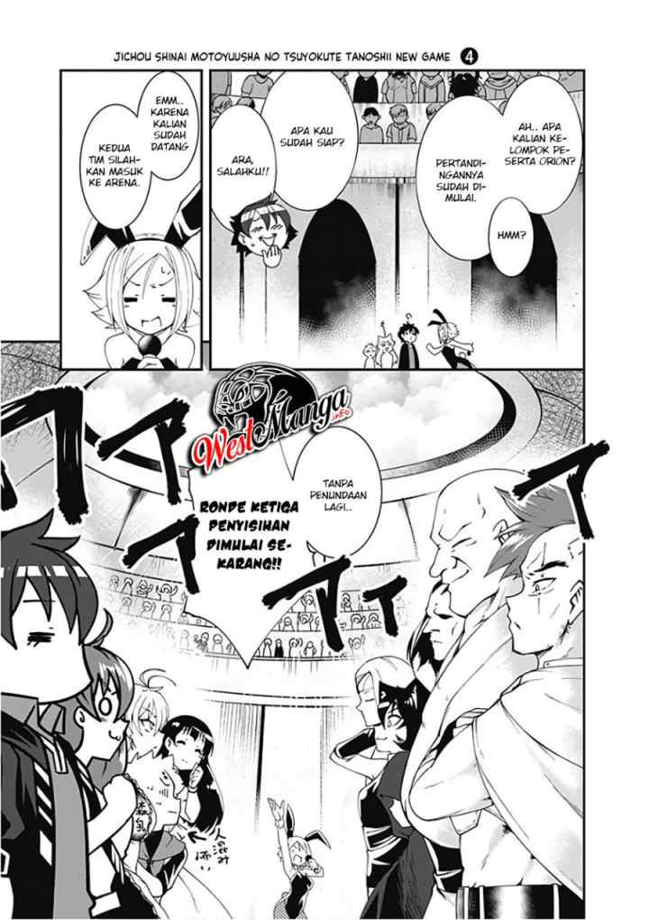 Jichou shinai Motoyuusha no Tsuyokute Tanoshii New Game chapter 46 halaman 10
