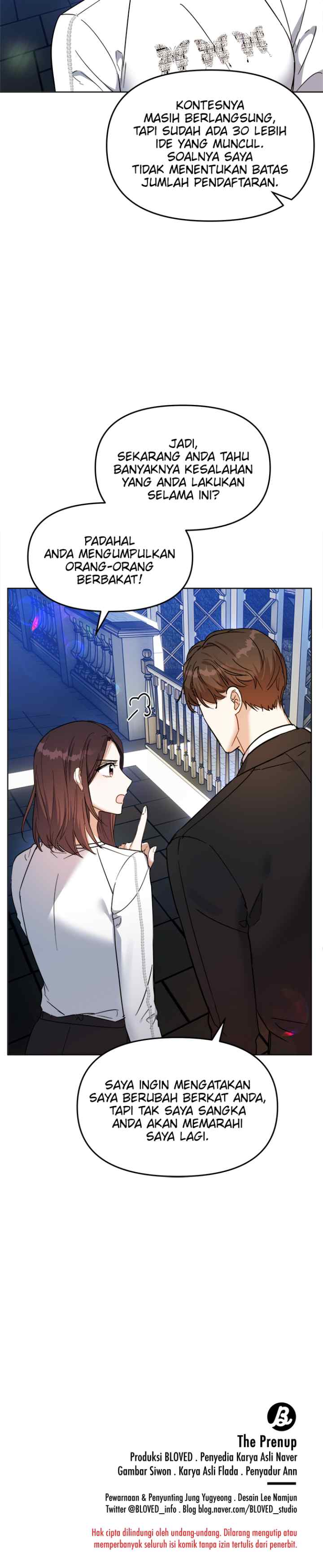 A Prenuptial Contract chapter 50 halaman 19