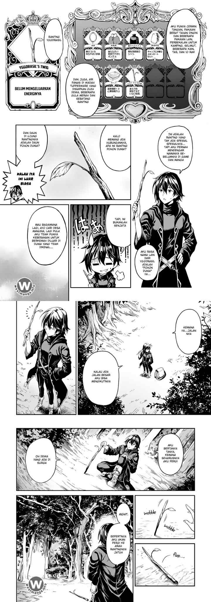 Souzai Saishuka no Isekai Ryokouki chapter 1 halaman 4