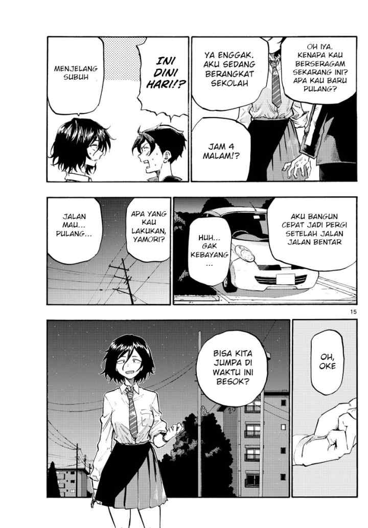 Yofukashi no Uta chapter 6 halaman 16