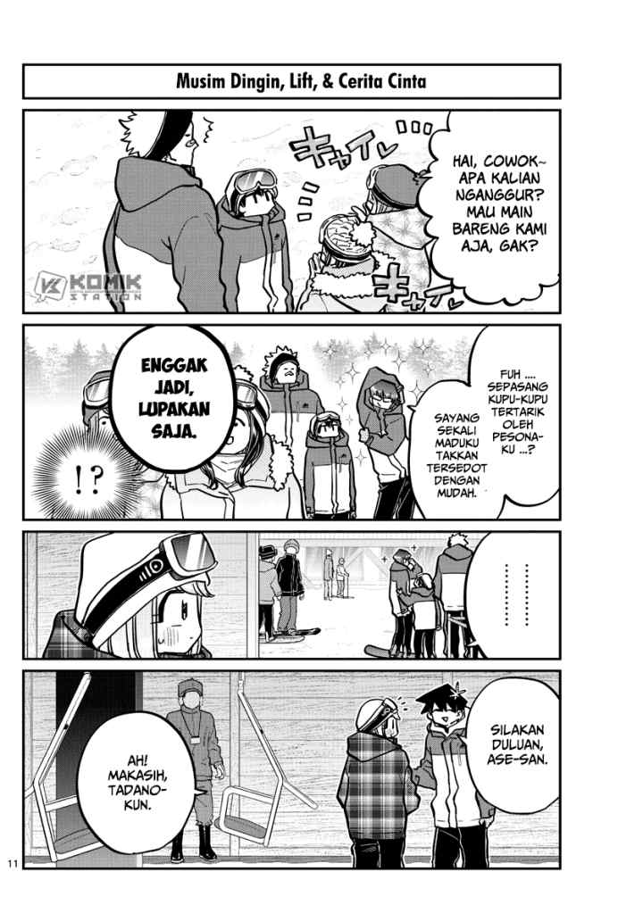 Komi-san wa Komyushou Desu chapter 268 halaman 12