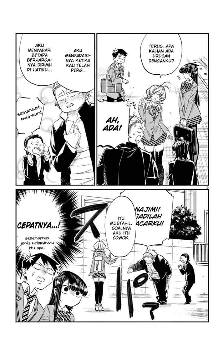 Komi-san wa Komyushou Desu chapter 11 halaman 6