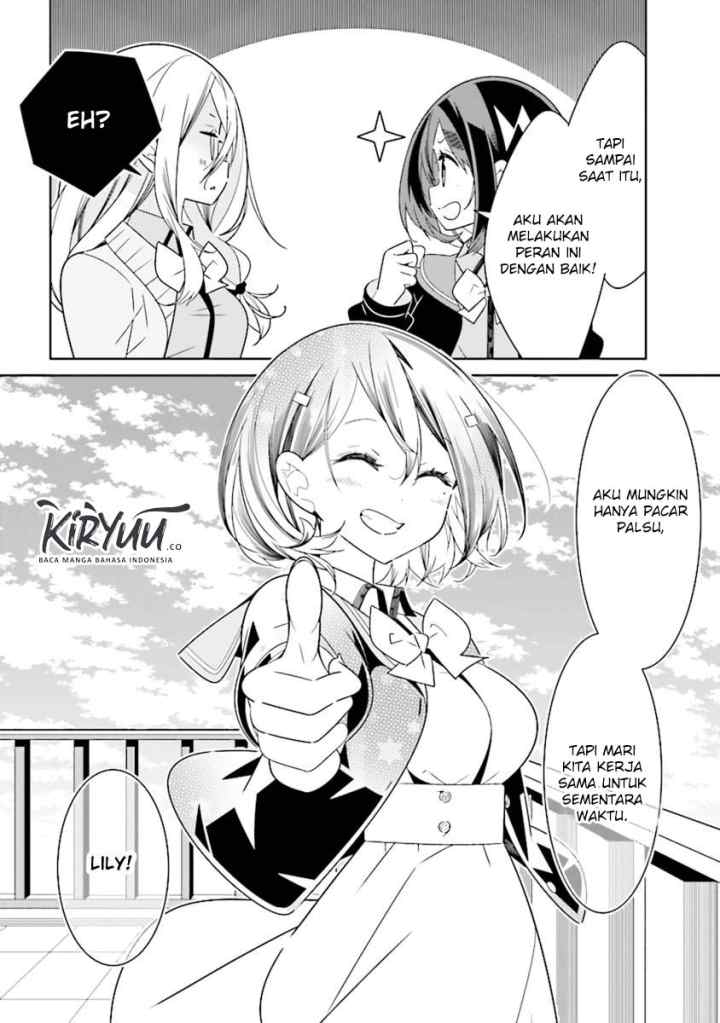 All of Humanity is Yuri Except For Me chapter 3.3 halaman 9