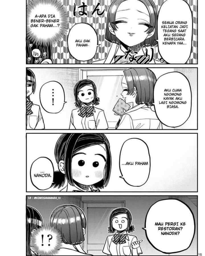 Komi-san wa Komyushou Desu chapter 369 halaman 15