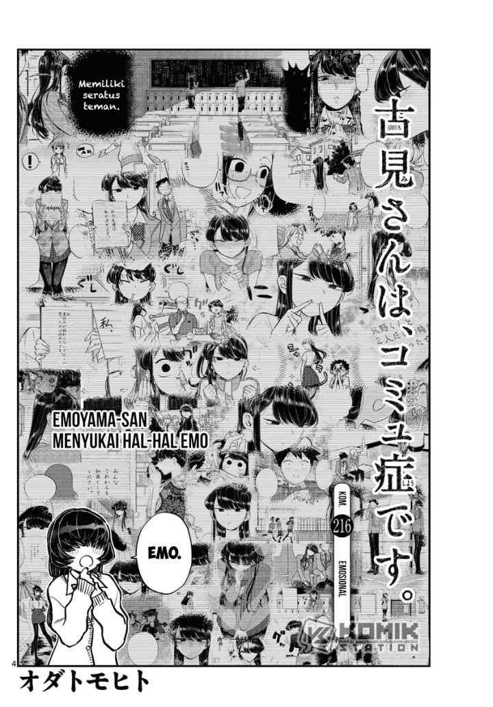Komi-san wa Komyushou Desu chapter 216 halaman 5
