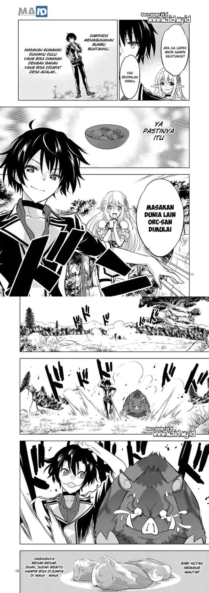 Shijou Saikyou Orc-san no Tanoshii Tanetsuke Harem Zukuri chapter 16 halaman 8